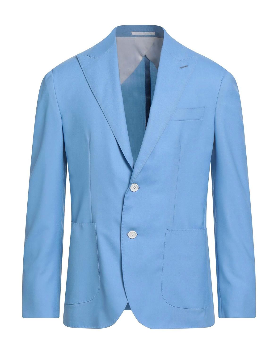 

Блейзер F839 Born In Napoli, светло-голубой