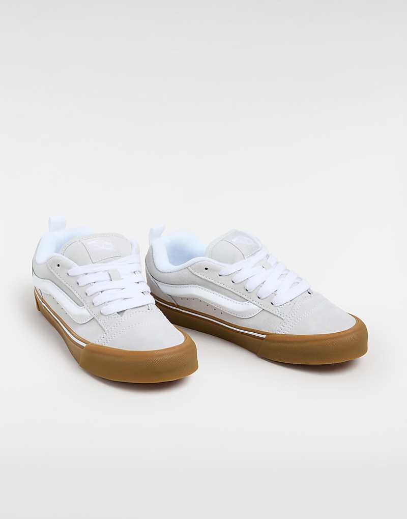 

Vans - Knu Skool - Светло-серые замшевые кроссовки