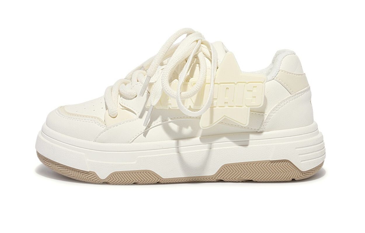 

Кроссовки OAOQ Skateboarding Shoes Women's, бежевый