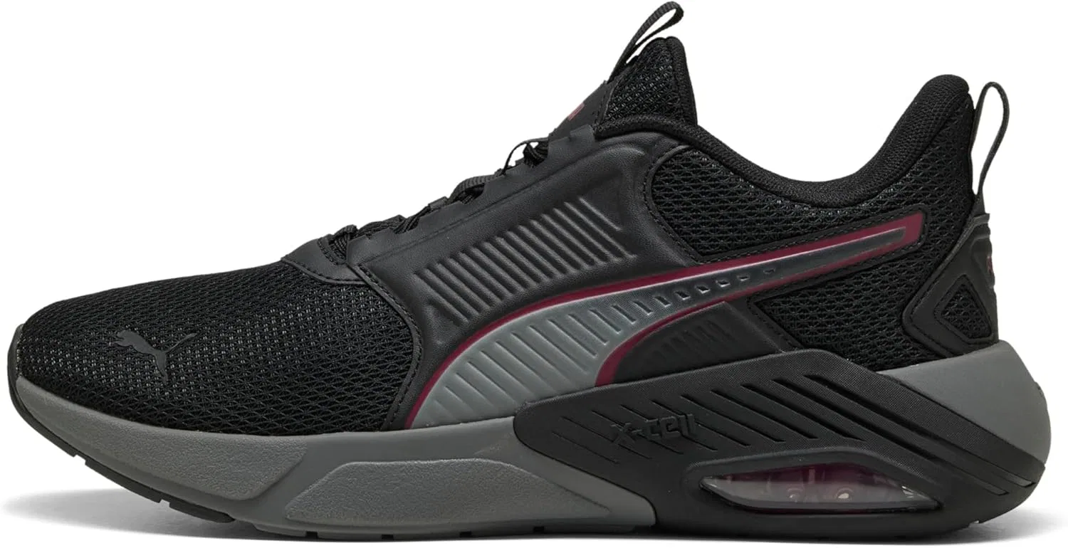 Кроссовки для бега Puma Unisex X-Cell Nova FS Street Running Shoe, Puma Black Cool Dark Grey Team Shelf Red — фото 3