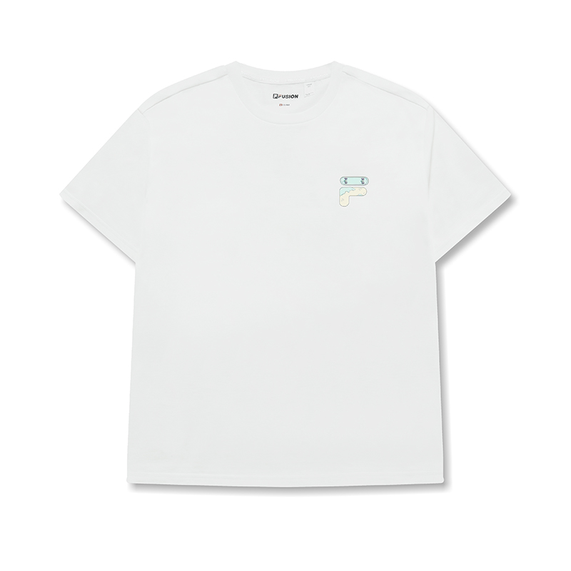 

FILA FUSION Футболка FOB Series Unisex Standard White, Белый, FILA FUSION Футболка FOB Series Unisex Standard White