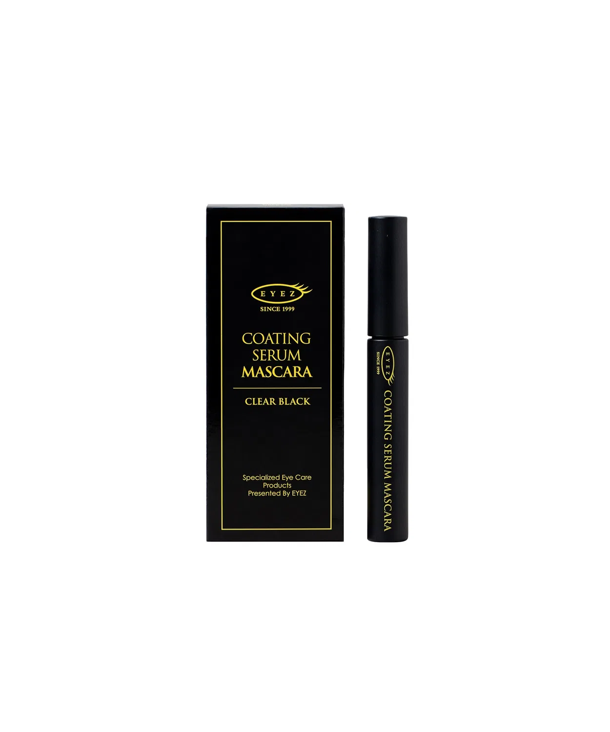 Тушь для ресниц EYEZ Coating Serum Mascara, 8 мл, прозрачно-черный
