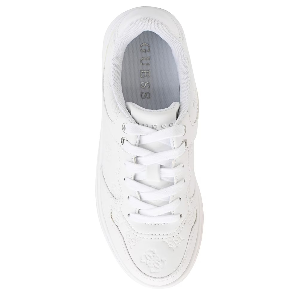 Кроссовки на платформе Cleva Guess, white multi — фото 3