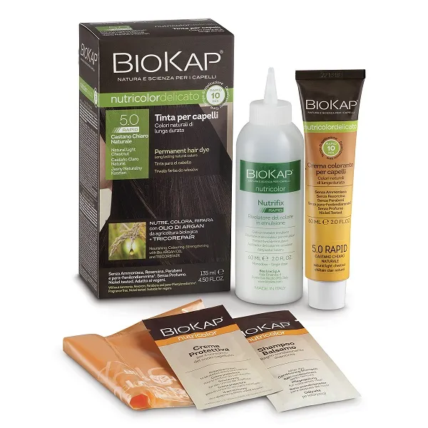

Biokap Nutricolor Delicato Rapid 5 Натуральная краска для волос Светло-коричневый