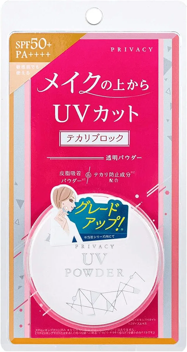 Солнцезащитная пудра Privacy UV Powder SPF50+ PA++++, 3.5 г x 3 шт, без бренда