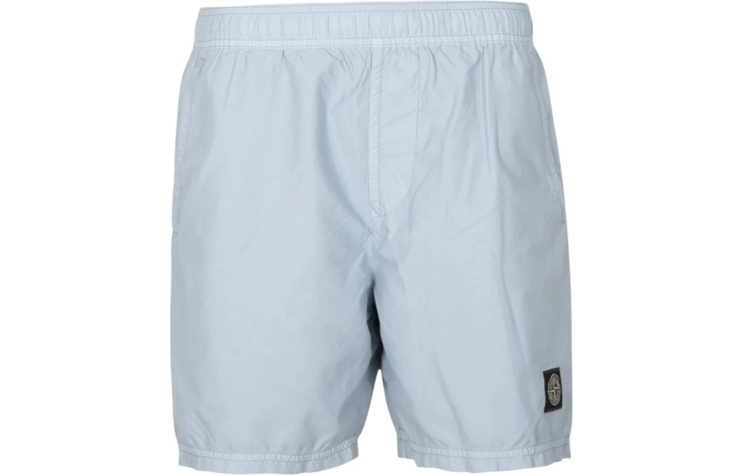 

Классические нейлоновые плавки STONE ISLAND, ледяной морозный синий