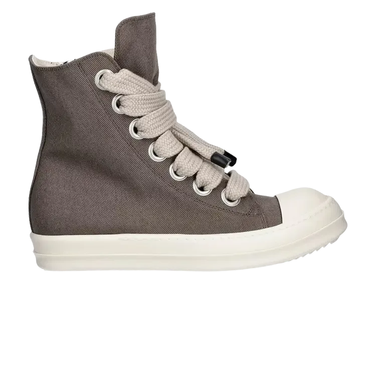 Кроссовки Rick Owens DRKSHDW Scarpe Denim Jumbolace 'Dust Milk', серый