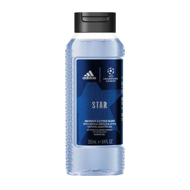 

Мужской гель для душа с символикой Лиги чемпионов УЕФА Adidas, 250 мл