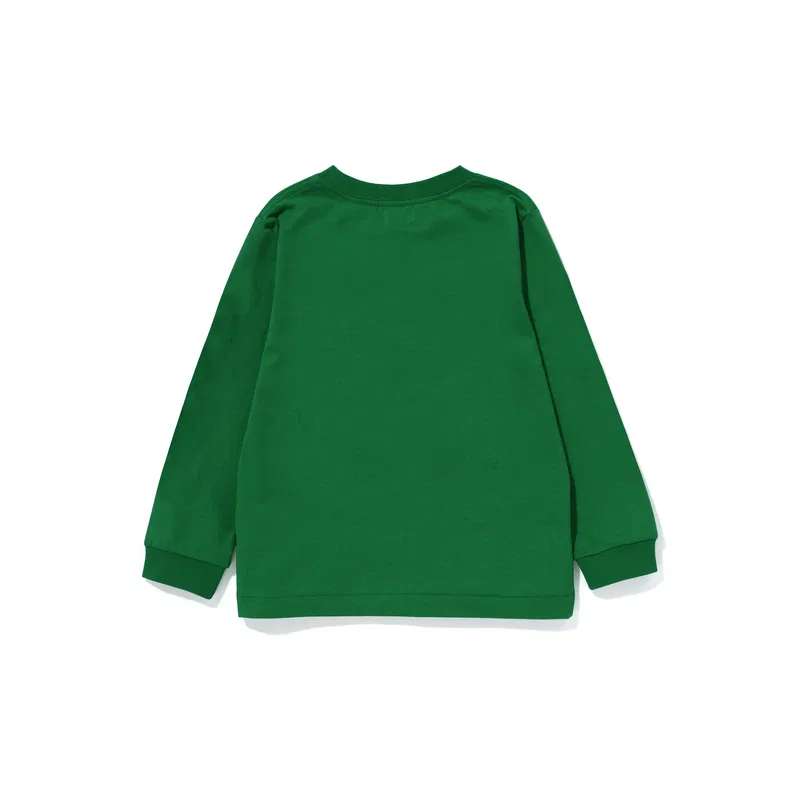 Футболка A BATHING APE для детей 3-7 лет белая — фото 3