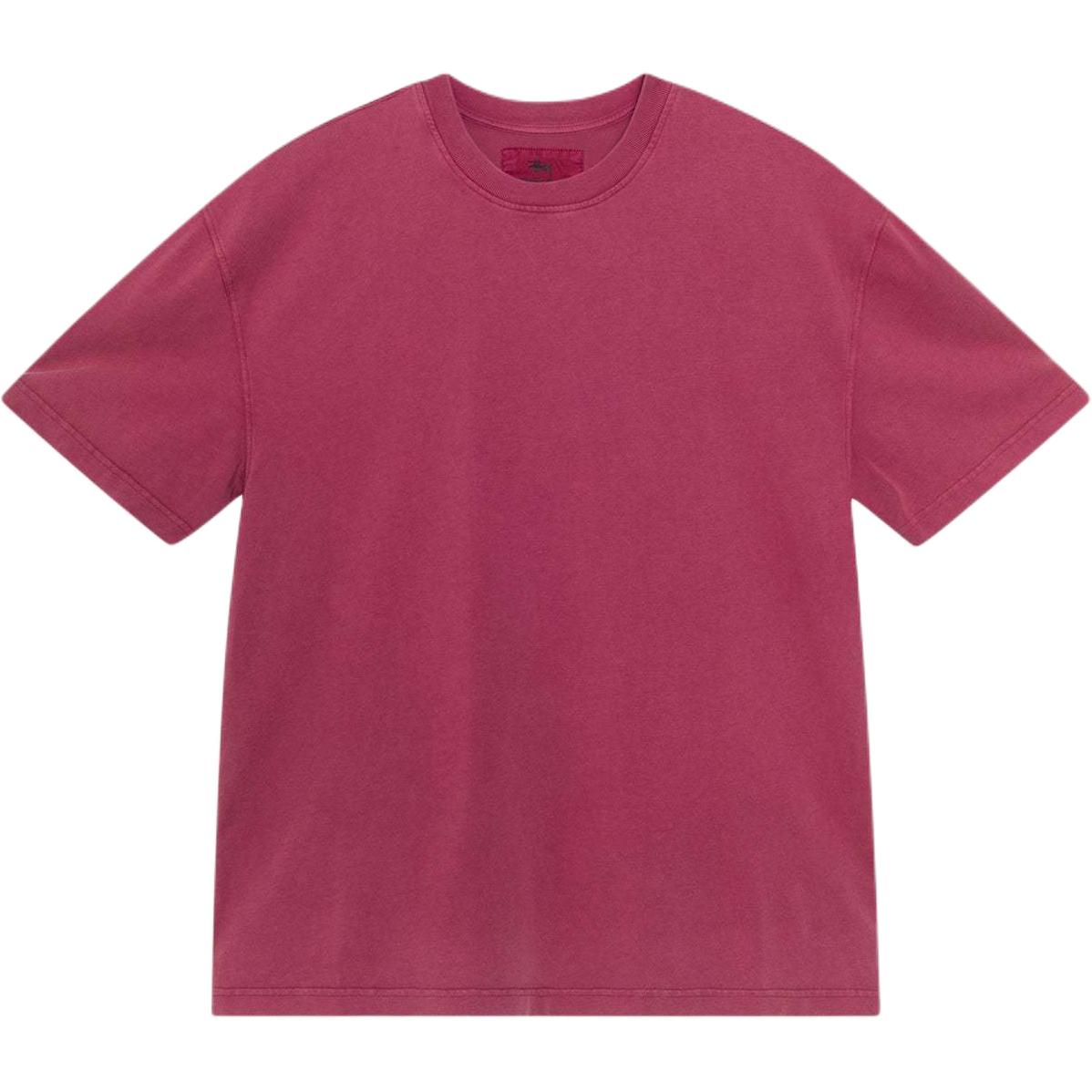 

Футболка с коротким рукавом, окрашенная в готовом виде Stussy, красный