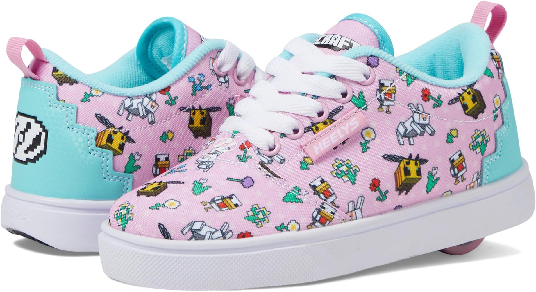

Кроссовки Heelys Minecraft Pro 20, Pink/Aqua