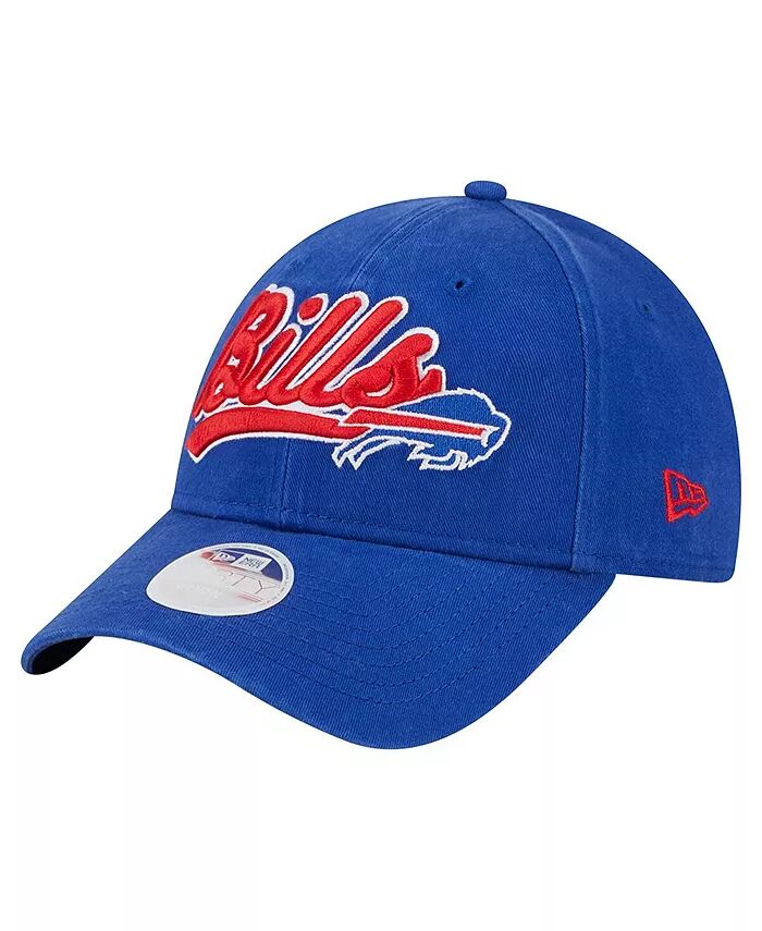 

Женская регулируемая шляпа Royal Buffalo Bills Cheer 9FORTY New Era, синий