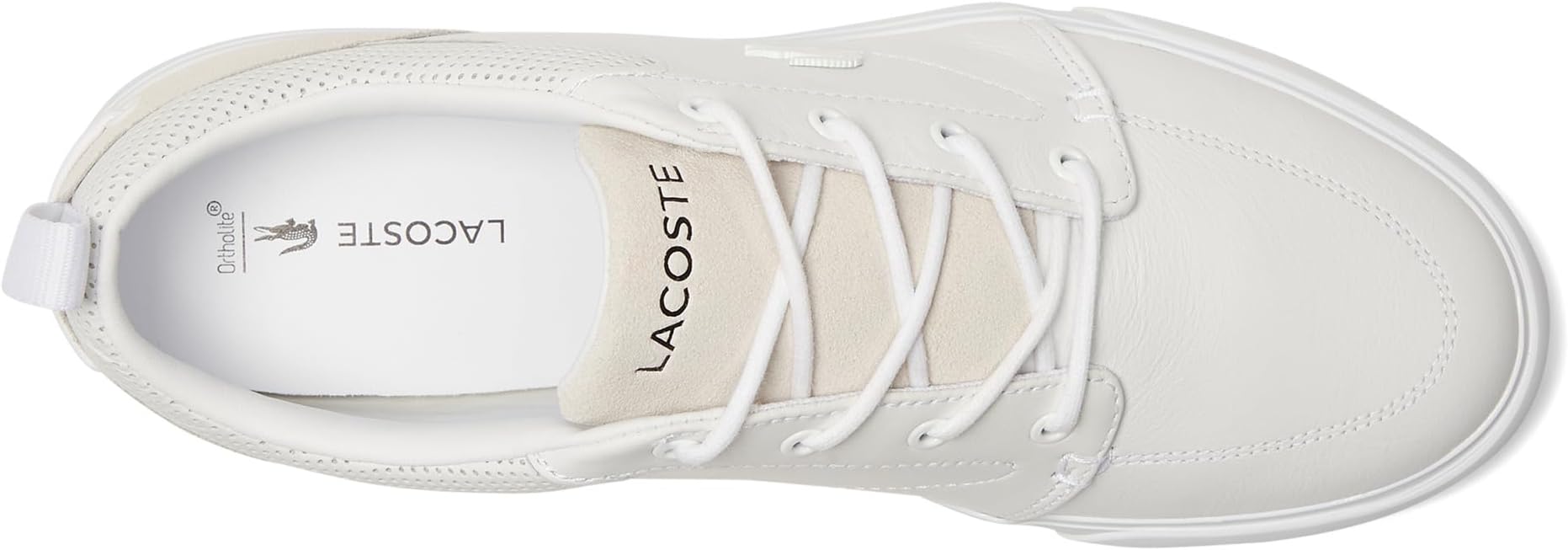 Кроссовки мужские Lacoste Bayliss Leather, белый — фото 2