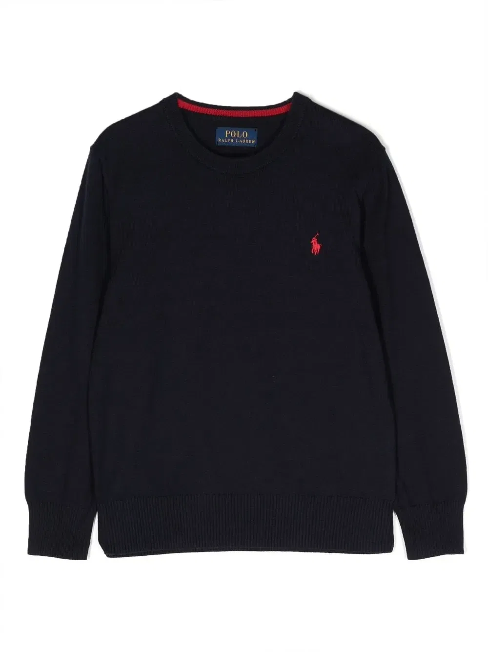 Толстовка с вышитым логотипом Polo Ralph Lauren Kids, синий