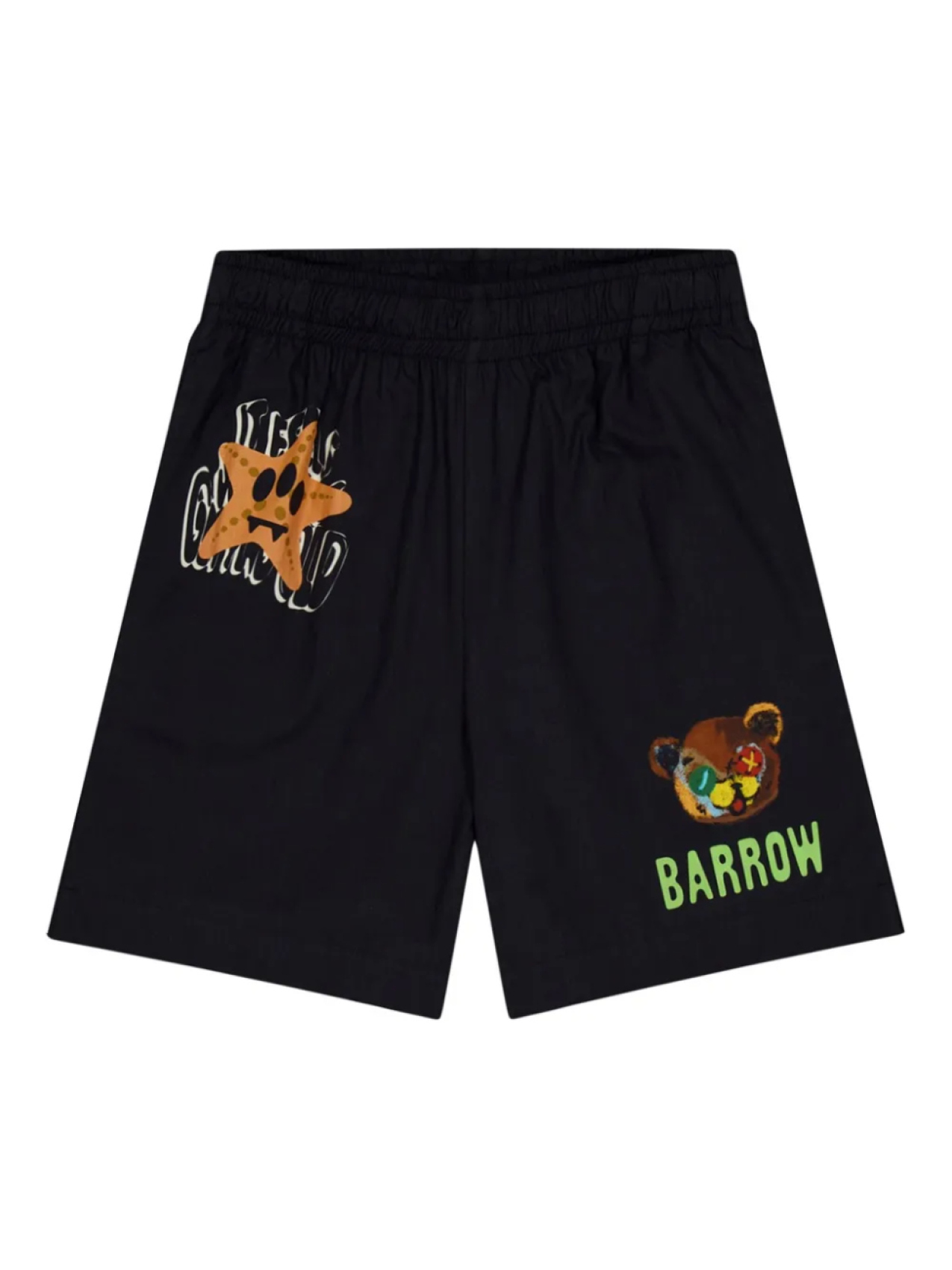 

Barrow kids шорты с графичным принтом, черный