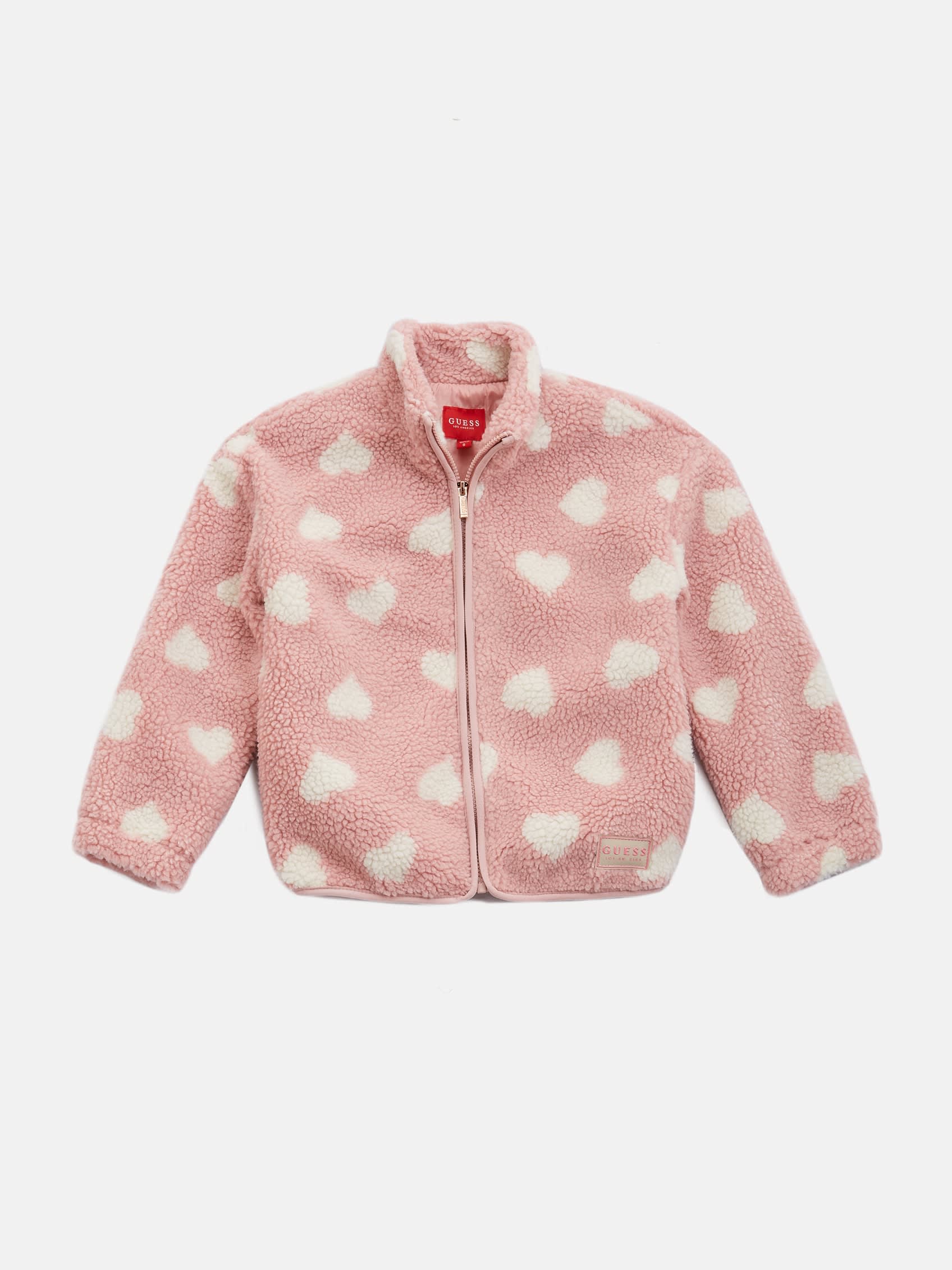 

Куртка Shonda Sherpa (7-14) Guess Factory, цвет summer light pink