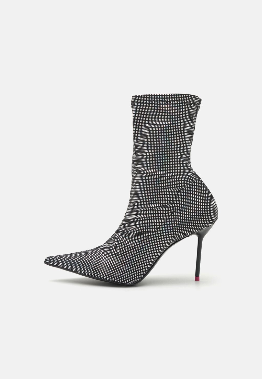 

Ботильоны на каблуке Wagner Ankle Boot Pinko, цвет nero/iridescente