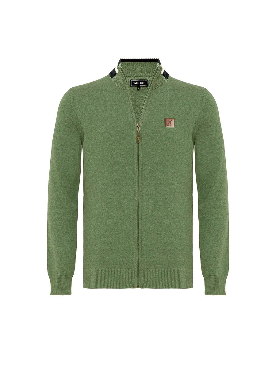 

Вязаный кардиган Williot, цвет Green/Dark green