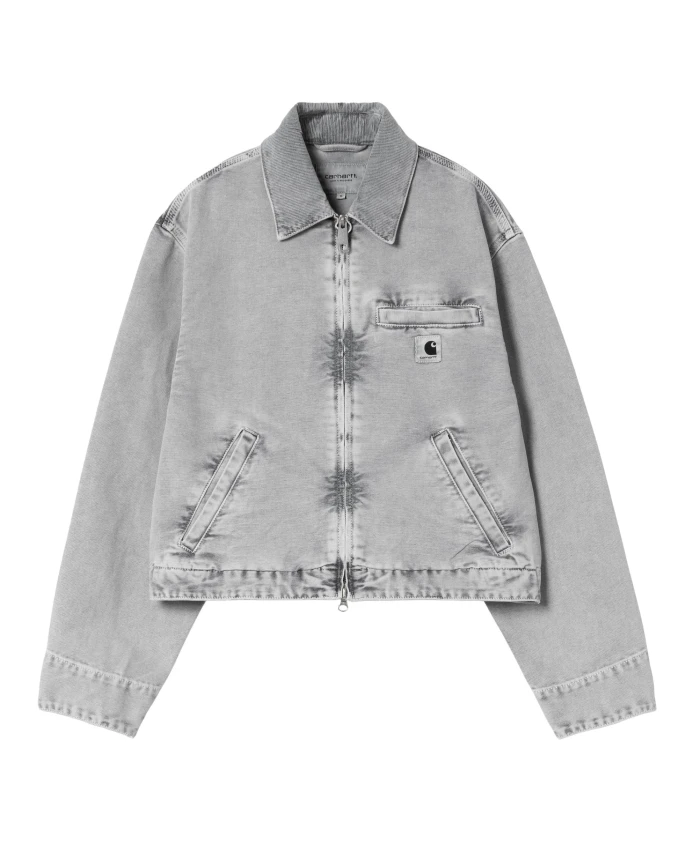 

Куртка Emery из холста, обработанного мелом. Carhartt Wip, серый