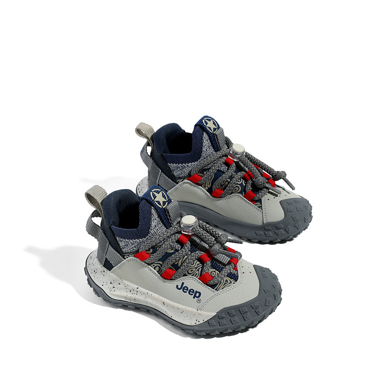 Кроссовки Jeep Kids Lifestyle Shoes Kids Low-top Gray/Blue, красный/синий — фото 3