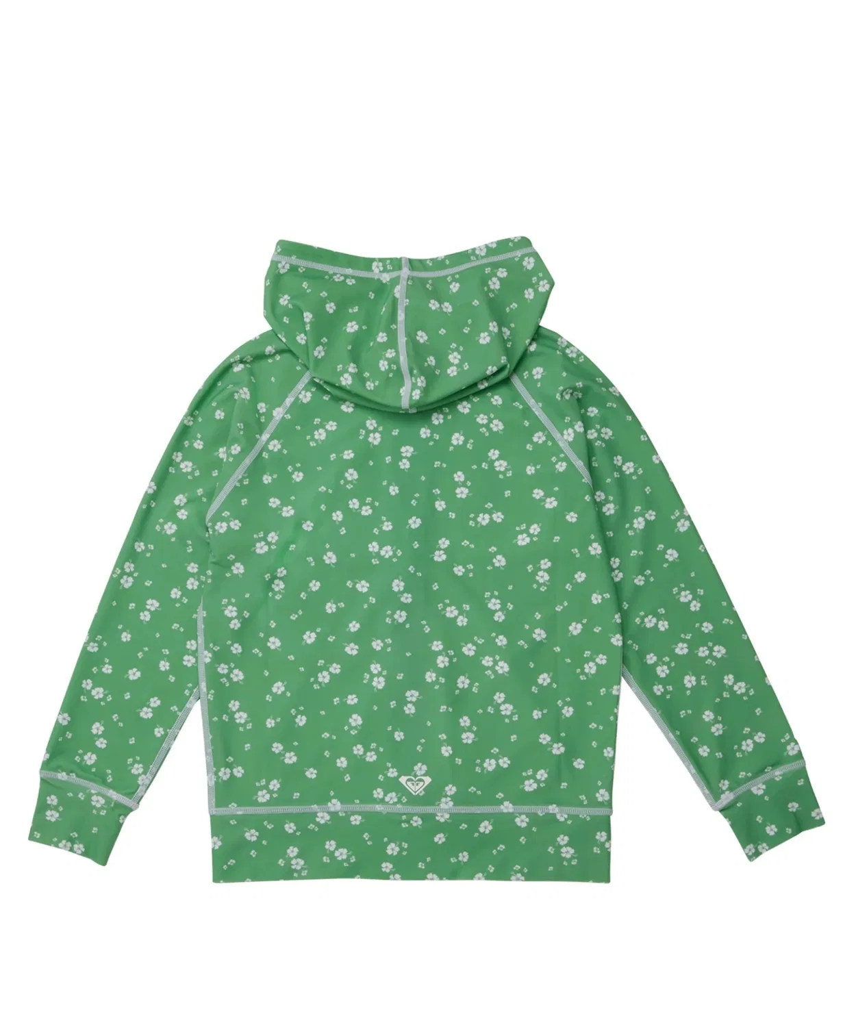 Детская рашгарда Roxy Mini Rashie Parka с капюшоном, тёмно-синяя — фото 4