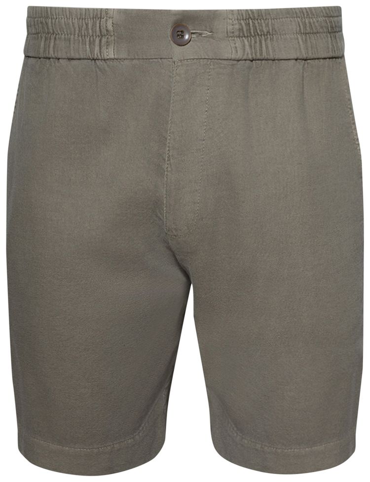 

Шорты The Elder Statesman Early Dawn Crop Short 'New Olive', зеленый