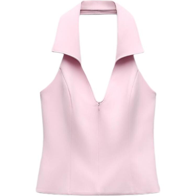 

Жилет женский бледно-розовый Zara