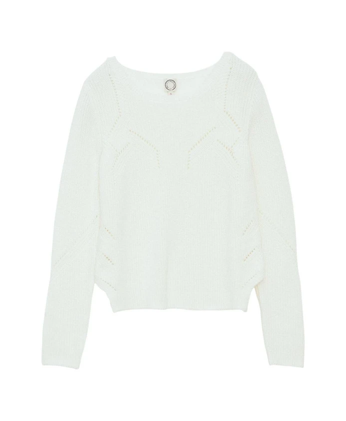 

Модный свитер цвета экрю Ines De La Fressange Paris, бежевый