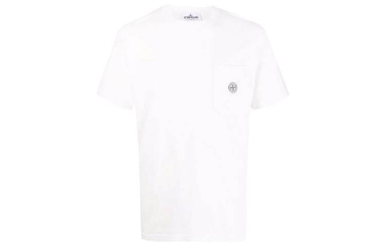 

Футболка мужская белая Stone Island, белый