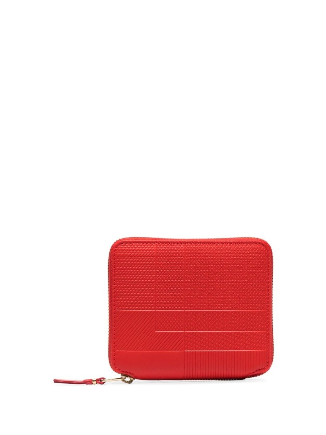 

Кошелек Intersection с круговой молнией Comme Des Garçons Wallet, красный