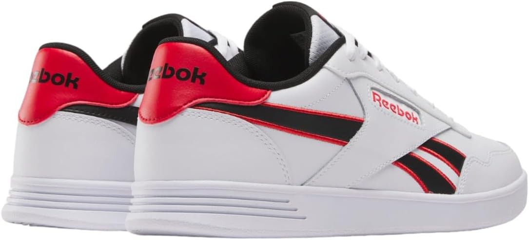 Мужские кроссовки Reebok Court Advance, белый/черный/красный — фото 2