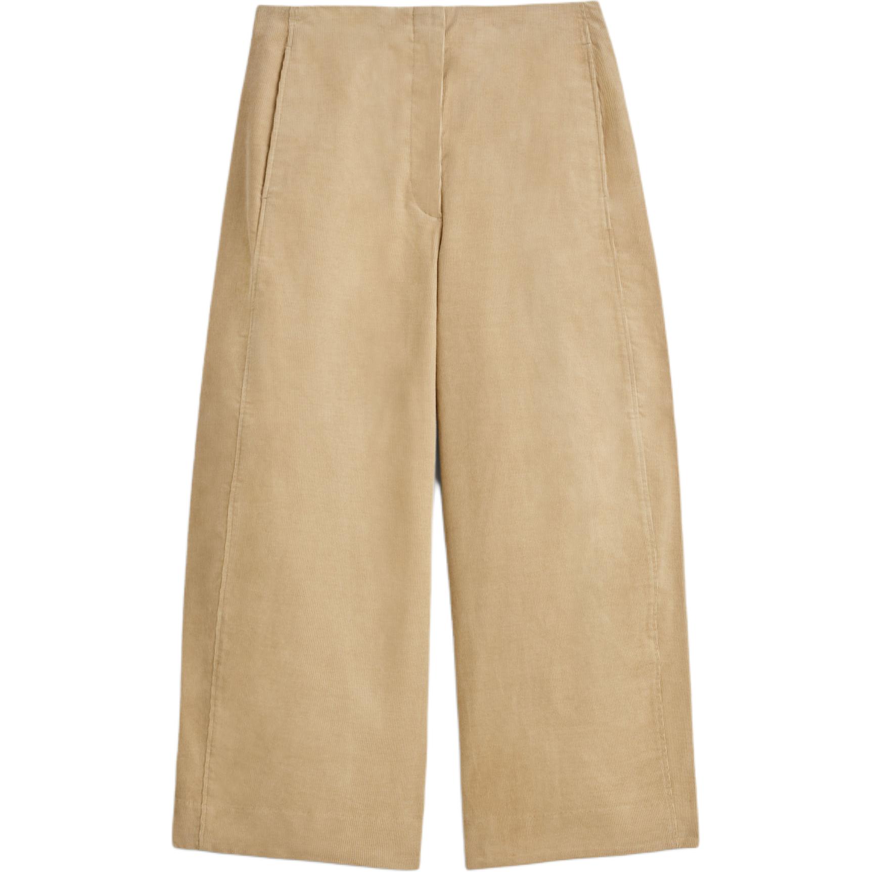 

Женские повседневные брюки бежевого цвета COS, бежевый