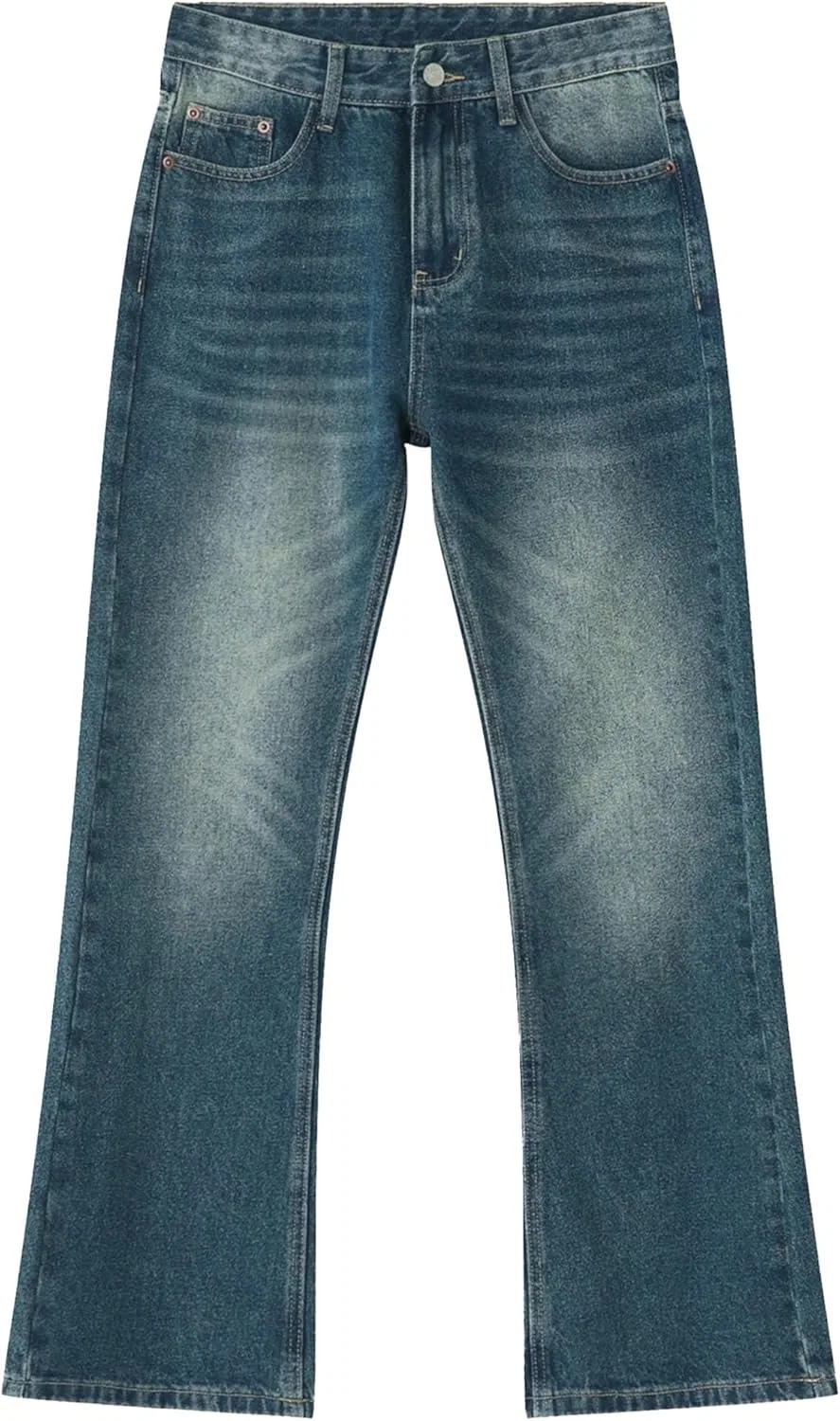 Джинсы клеш Retro Blue, Fit Comfort