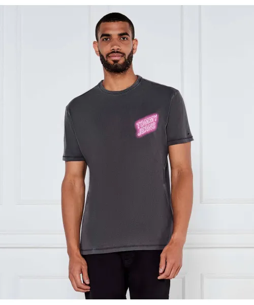

Футболка Regular fit Tommy Jeans, серый