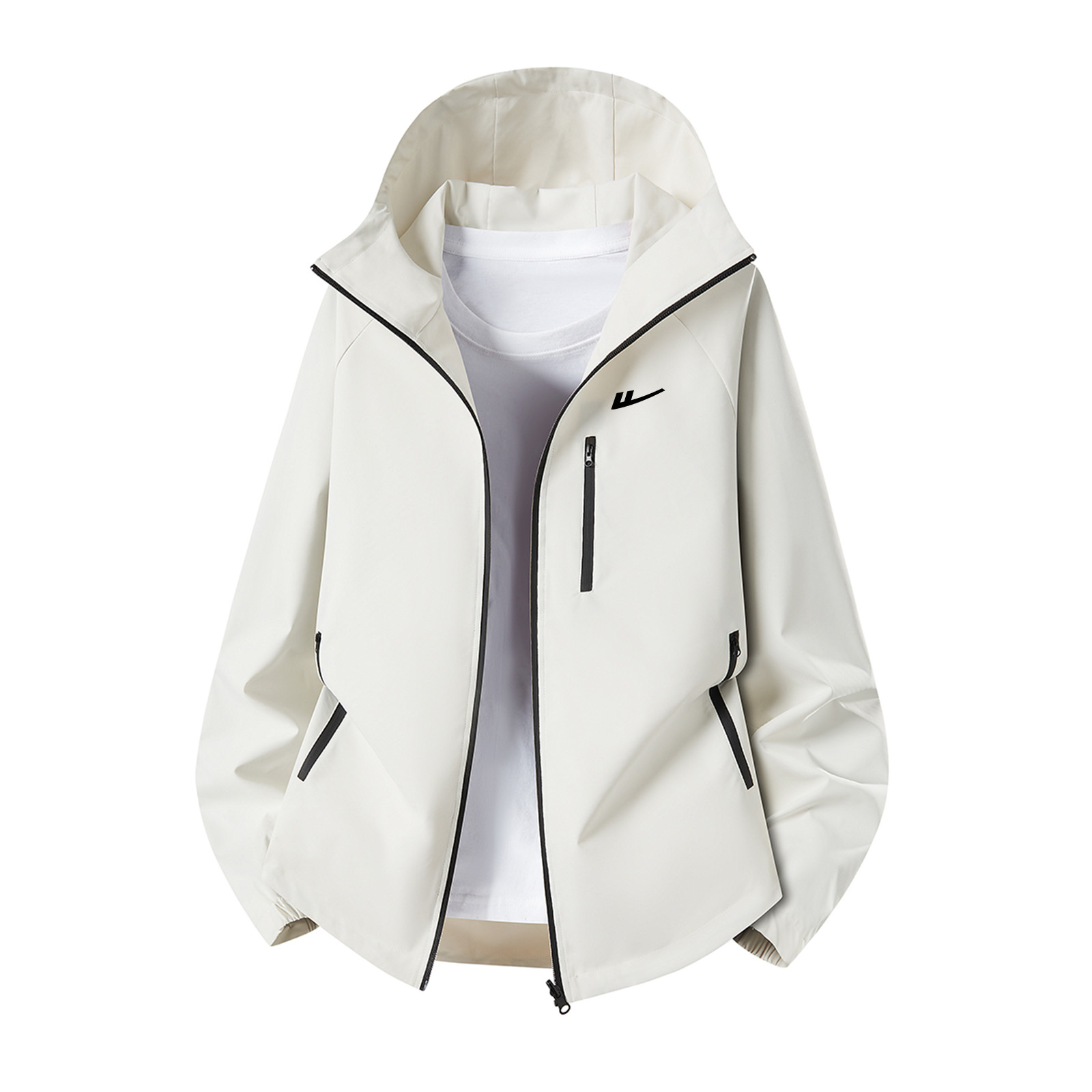 

Куртка женская Stand Collar Moderate Workwear WARRIOR, warm белый[comes with diy brand merch]