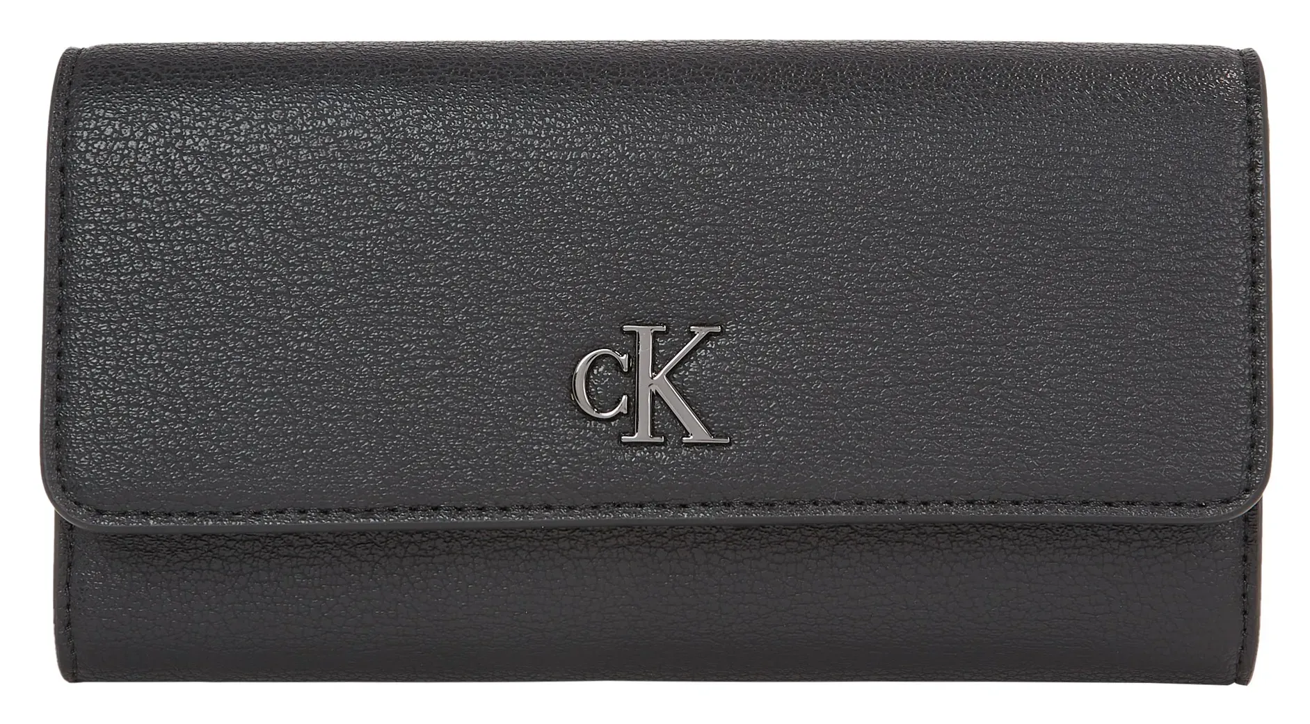 

Кошелек Calvin Klein Jeans "MINIMAL MONOGRAM LONG FOLD SNAP", кошелек женский кошелек, черный
