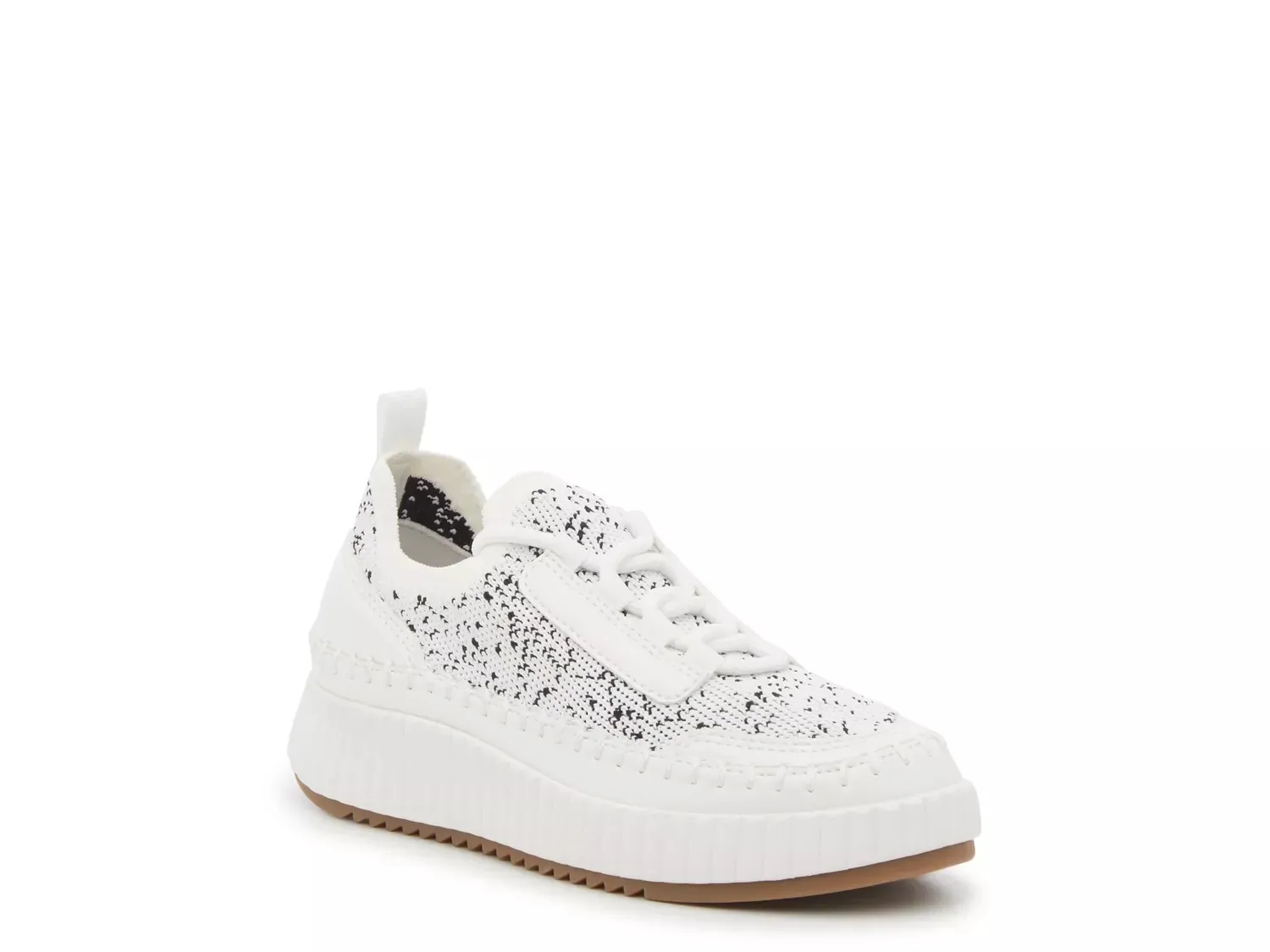 

Кроссовки DV by Dolce Vita Feenyx Platform Sneaker — детские, белые/черные в горошек