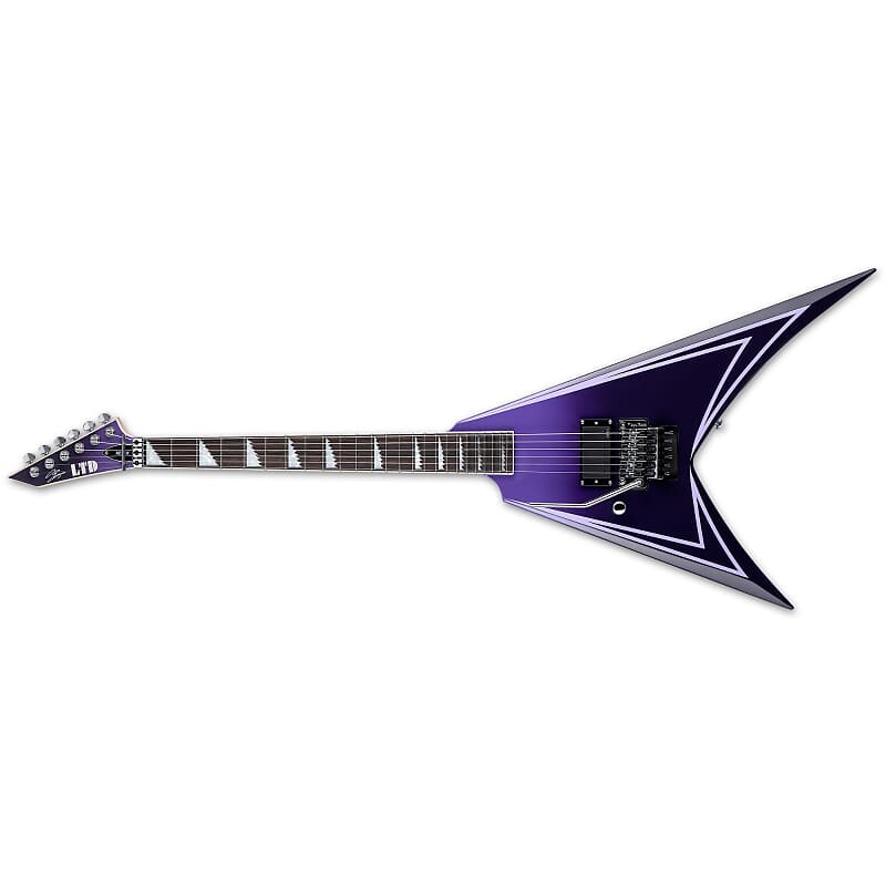 

Электрогитара ESP LTD Alexi Hexed LH Left-Handed Guitar, Purple Fade w/ Pinstripes