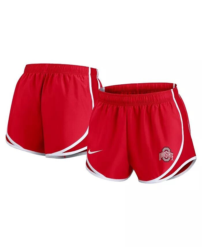 

Женские шорты Scarlet Ohio State Buckeyes Primetime Tempo Performance Nike