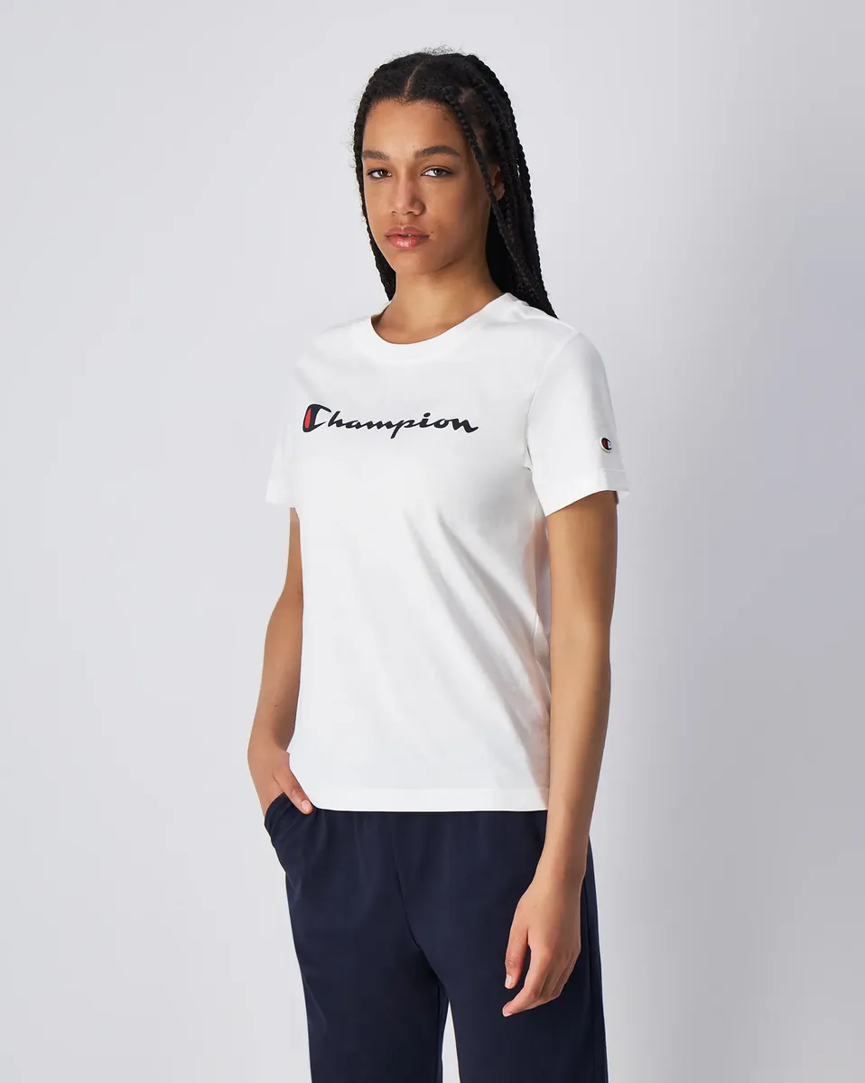 

Футболка Champion "Футболка с круглым вырезом", цвет Wht