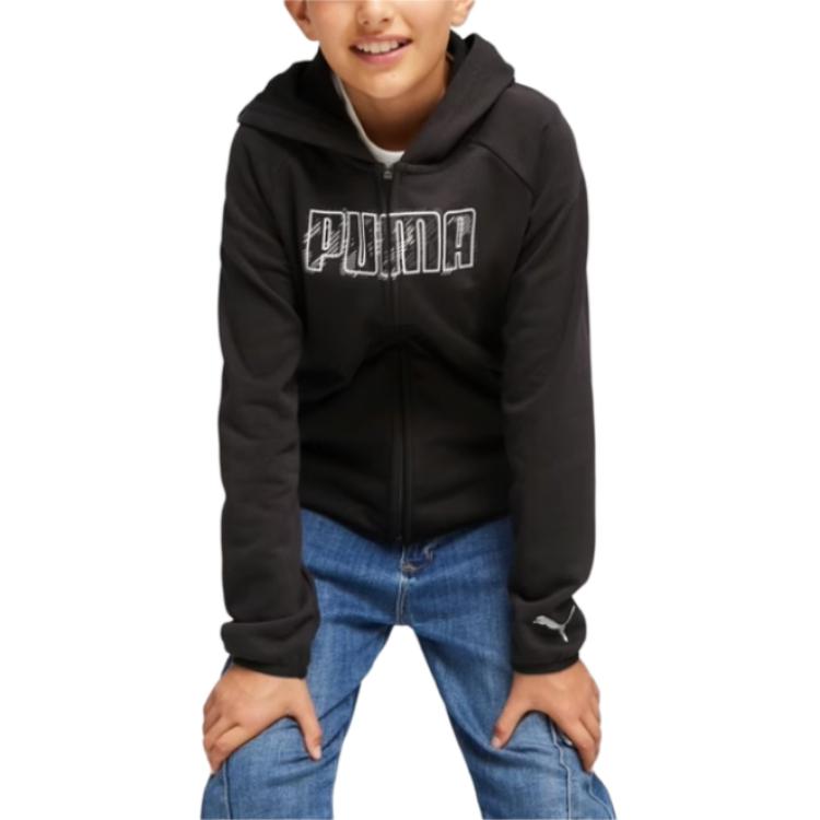 

Активные спортивные куртки пальто черные подростки PUMA