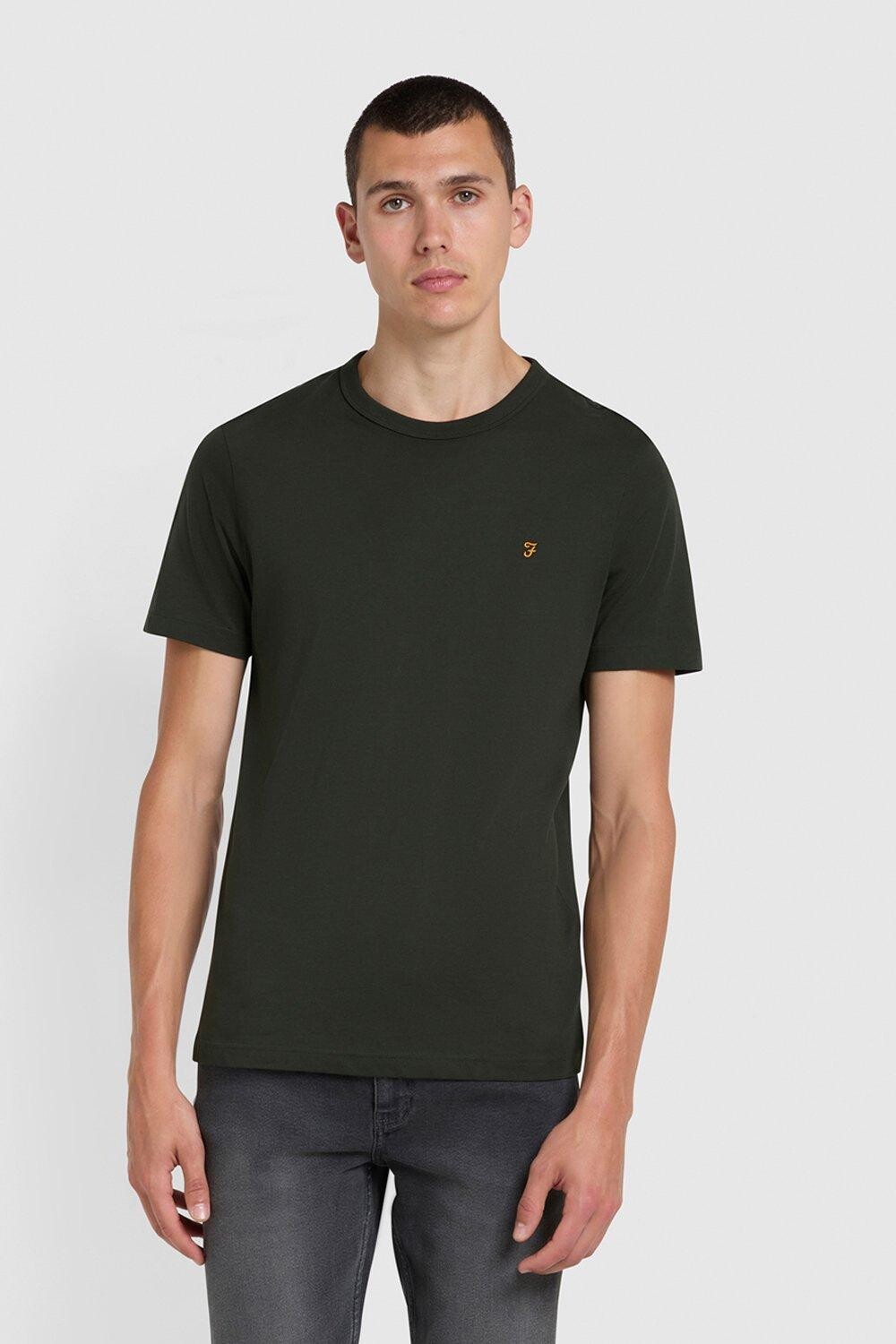 

Зеленая футболка с короткими рукавами Danny Reg Debenhams, зеленый