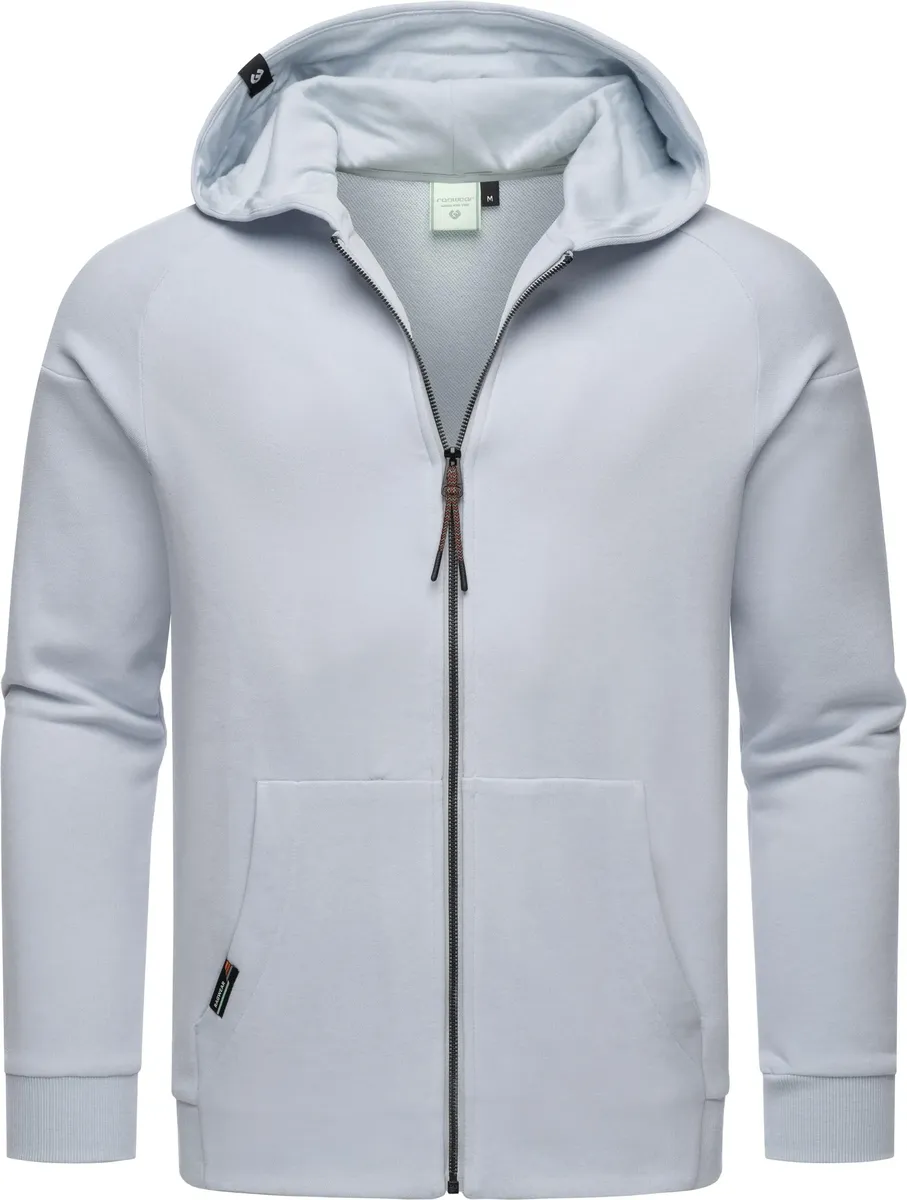 

Толстовка с капюшоном Ragwear "Зенвей", мужская базовая толстовка с капюшоном, серый