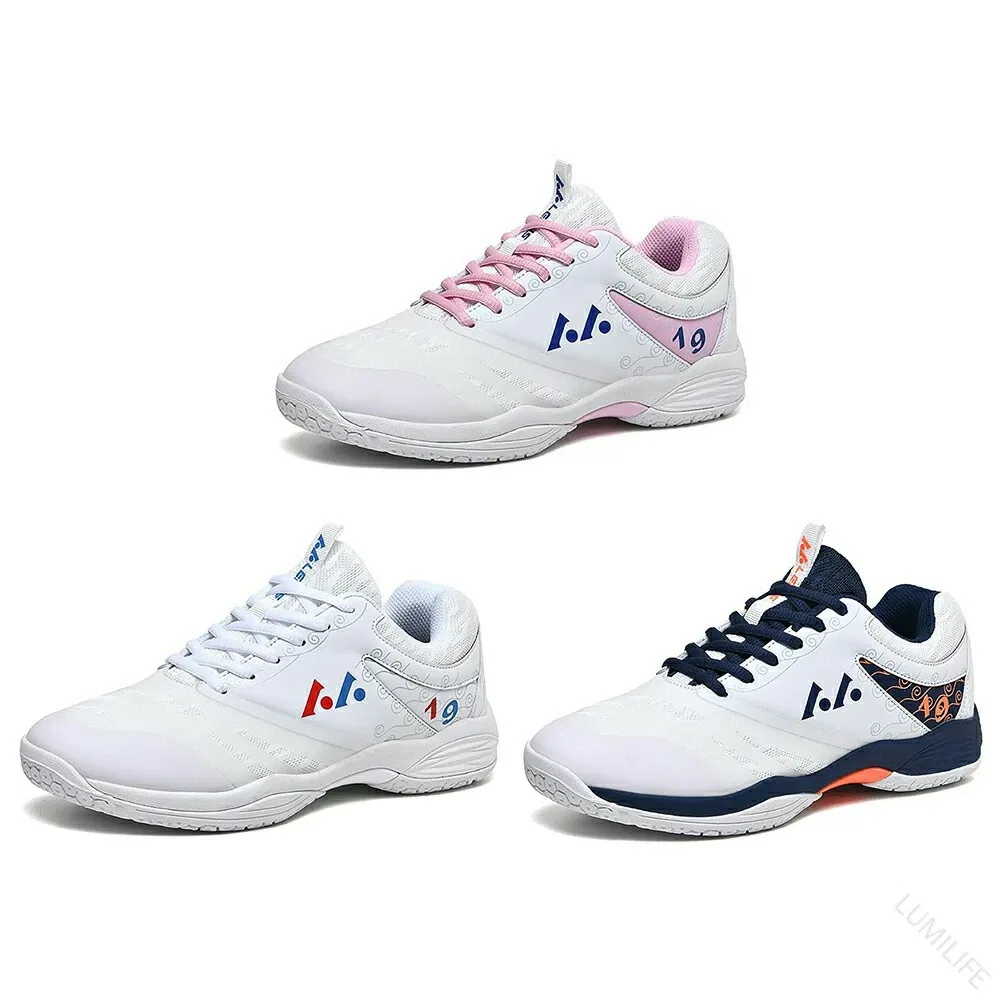 Спортивные кроссовки для бадминтона от различных брендов, White