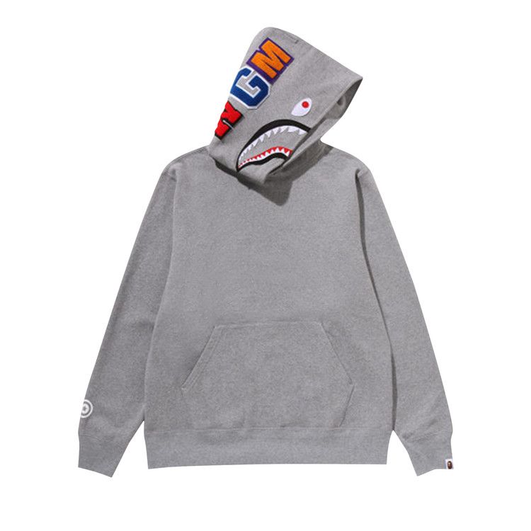 

Худи BAPE Shark Pullover Hoodie 'Grey'