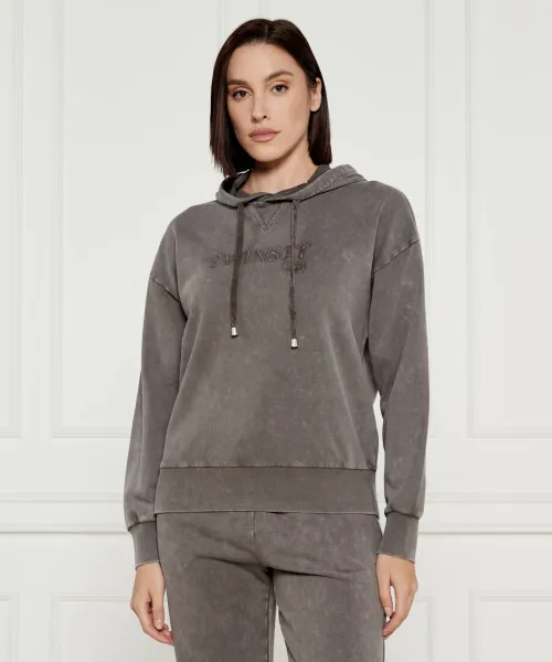 

Толстовка Regular fit Twinset U&B, серый