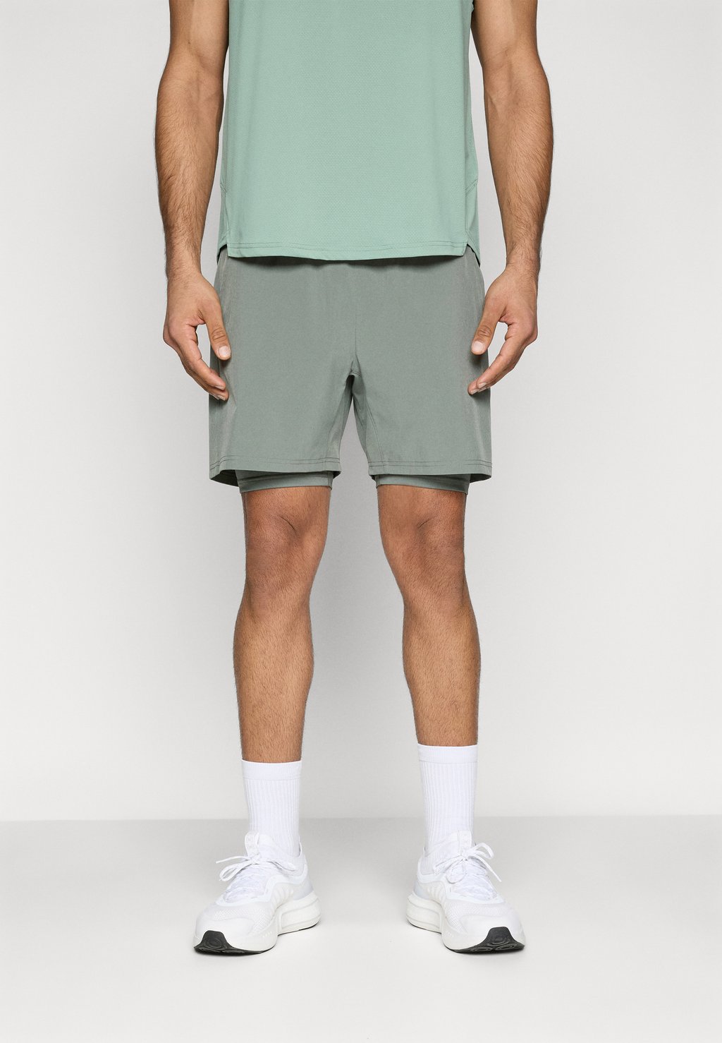 

Спортивные шорты WORKOUT SHORTS MEN ICANIWILL, зеленый