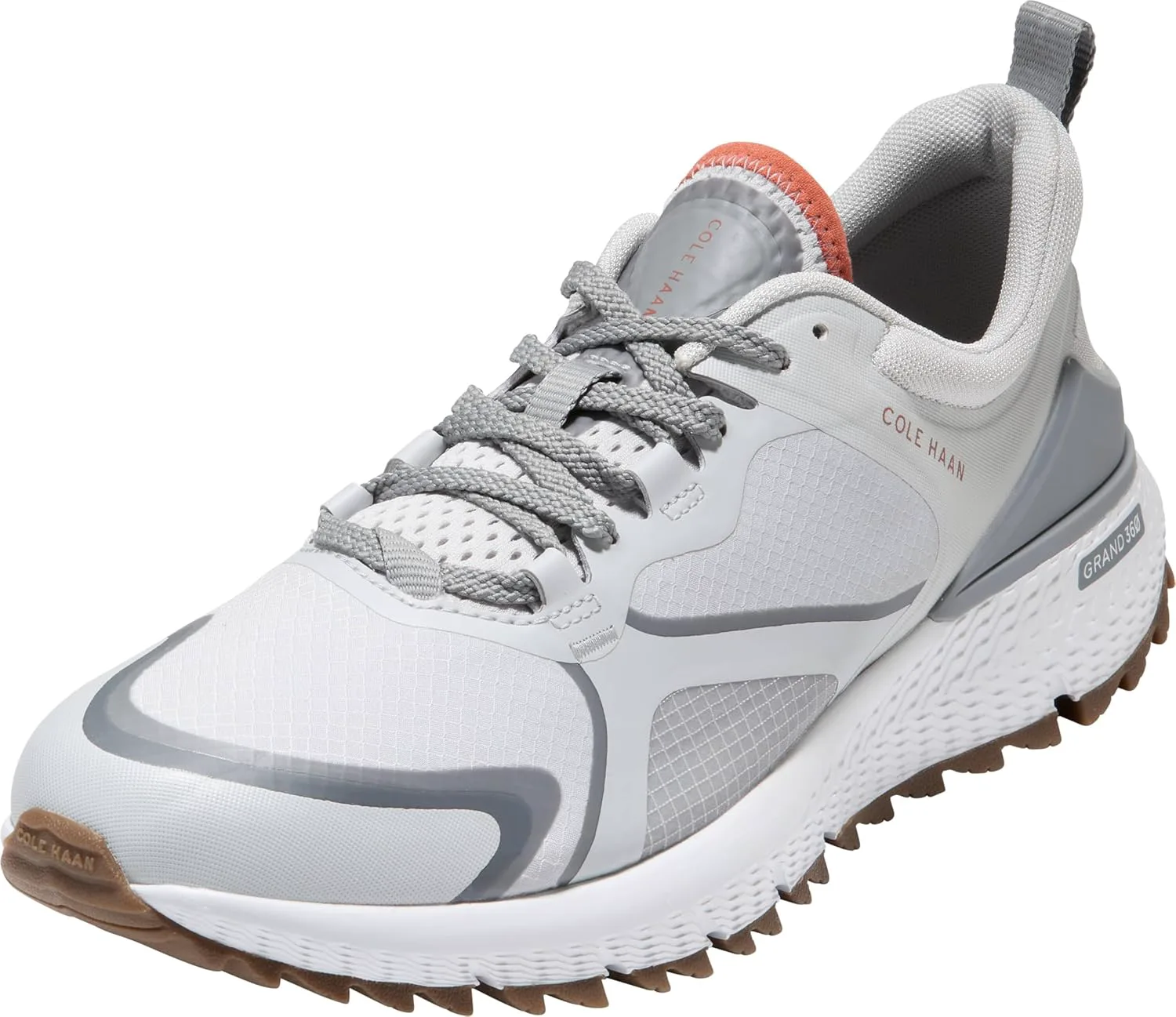 Мужские кроссовки Cole Haan Zerogrand Overtake 2.0 для гольфа, серый/белый — фото 2