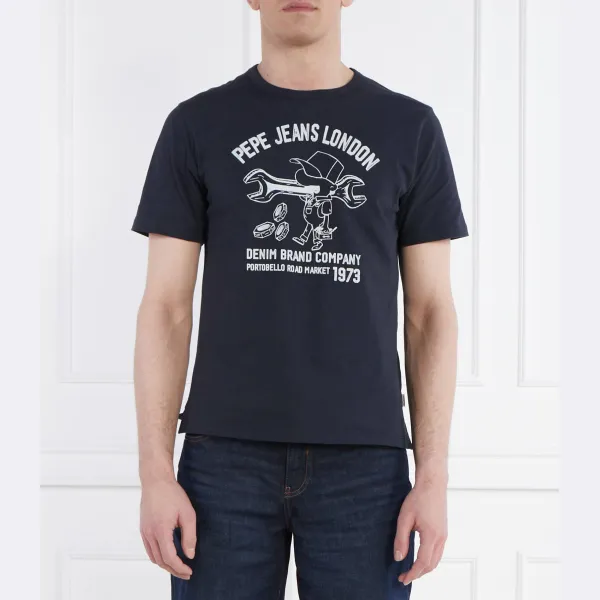

Футболка Cedric стандартного кроя Pepe Jeans London, синий