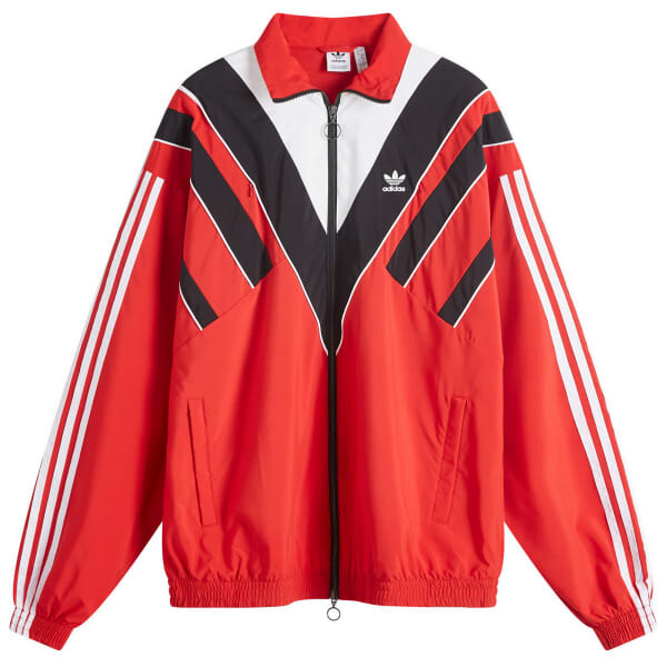 

Rasant большой топ на молнии для активного отдыха Adidas, красный